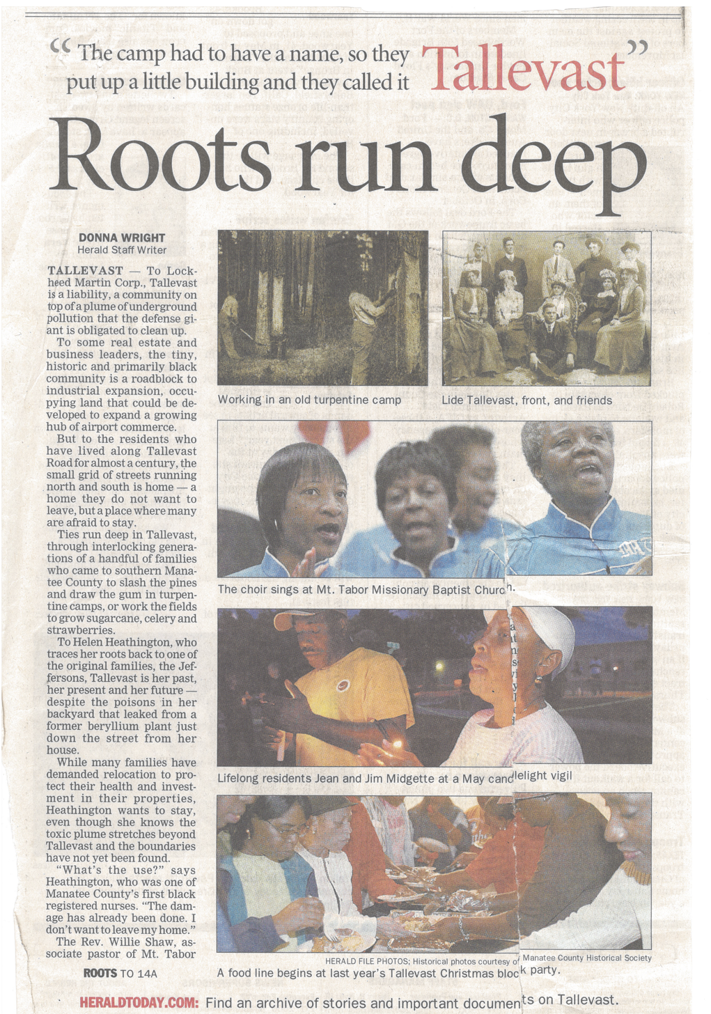 Newspaper clipping